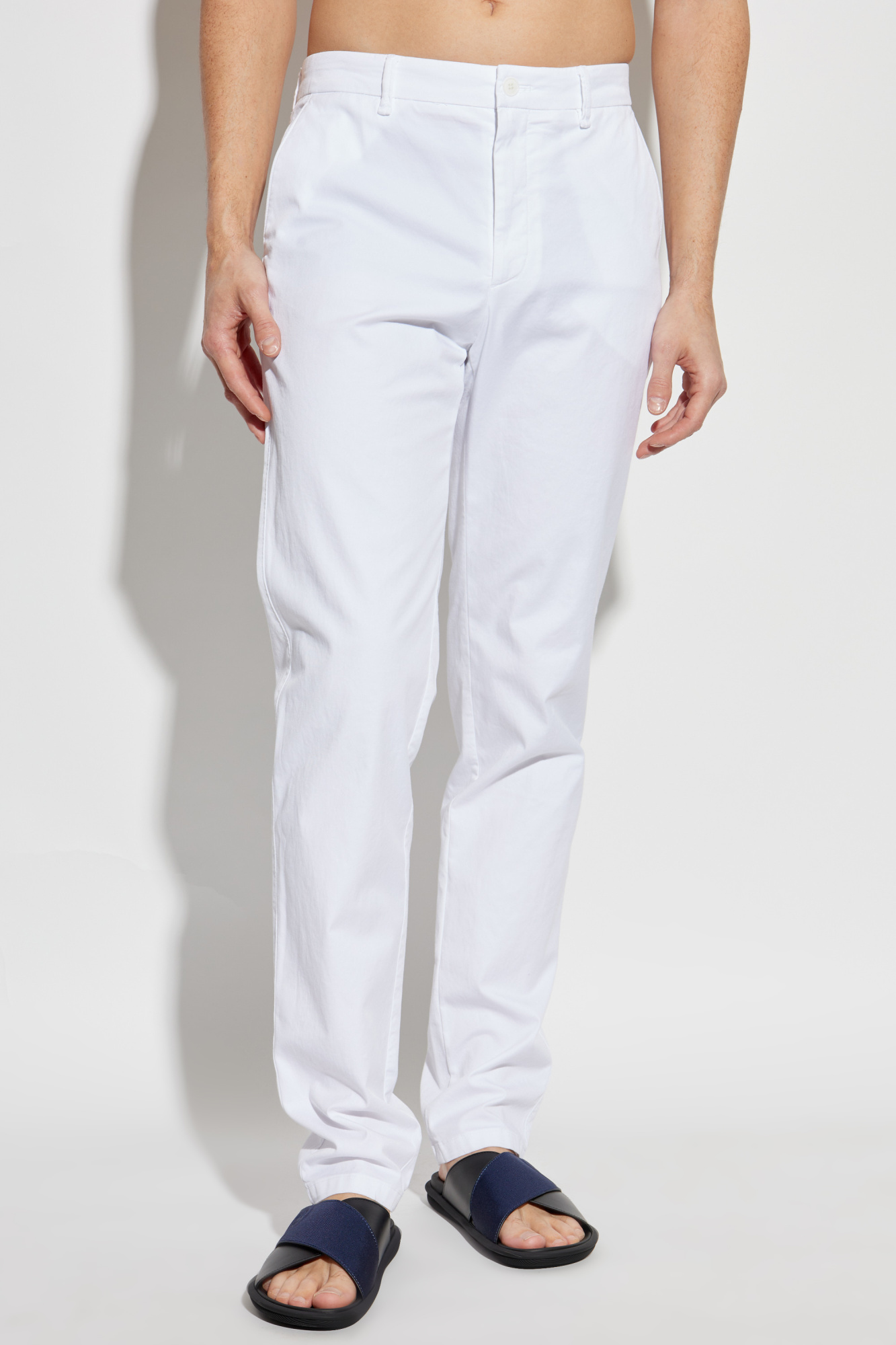 Giorgio armani スラックス GIORGIO ARMANI - GIORGIO ARMANI スラックス 48(L位) グレー